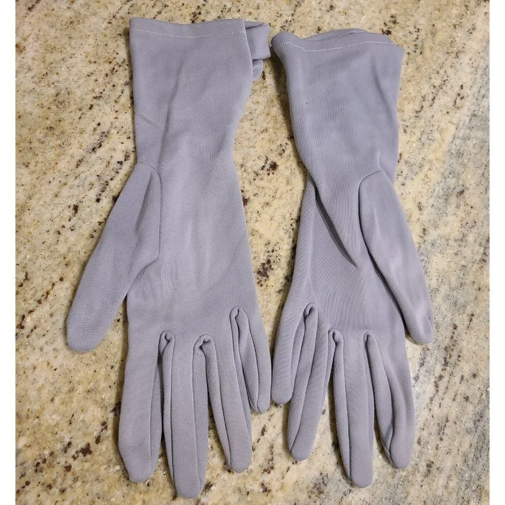Vintage Size L XL Gray Nylon Stretch 12